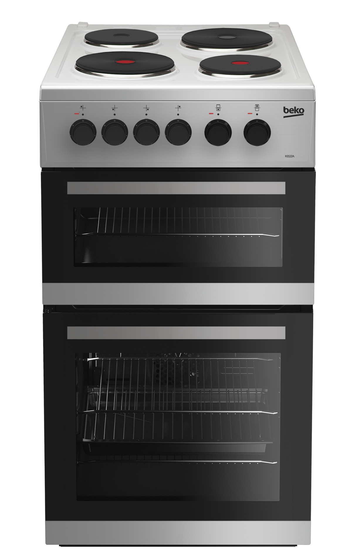Beko KD533A Freestanding cooker Electric Sealed plate Silver – image 7