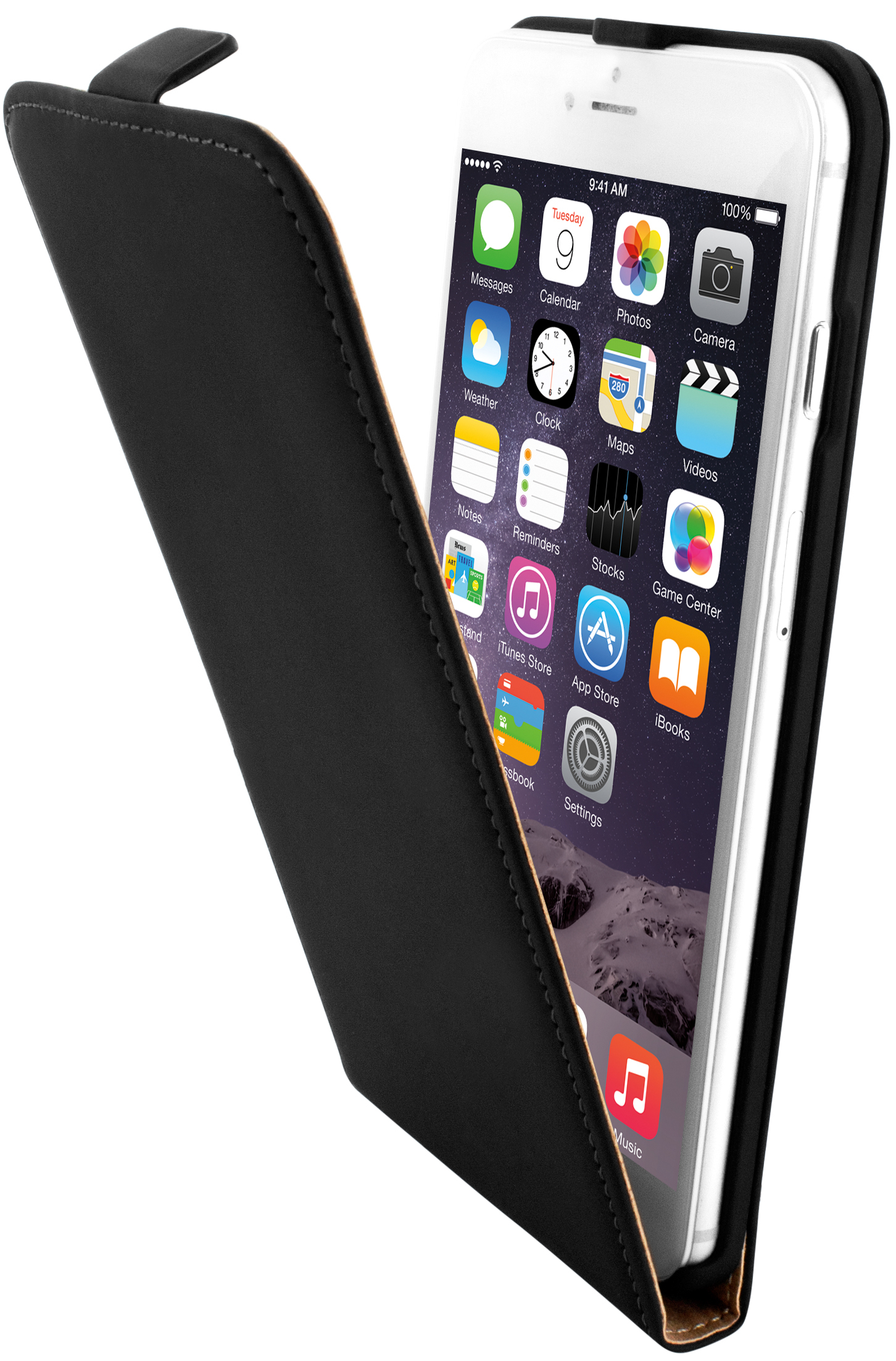 Mobiparts Premium Flip Case Apple iPhone 6 Plus, iPhone 6S Plus Black
