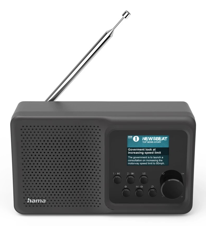 Hama DR5BT Portable Black – image 1
