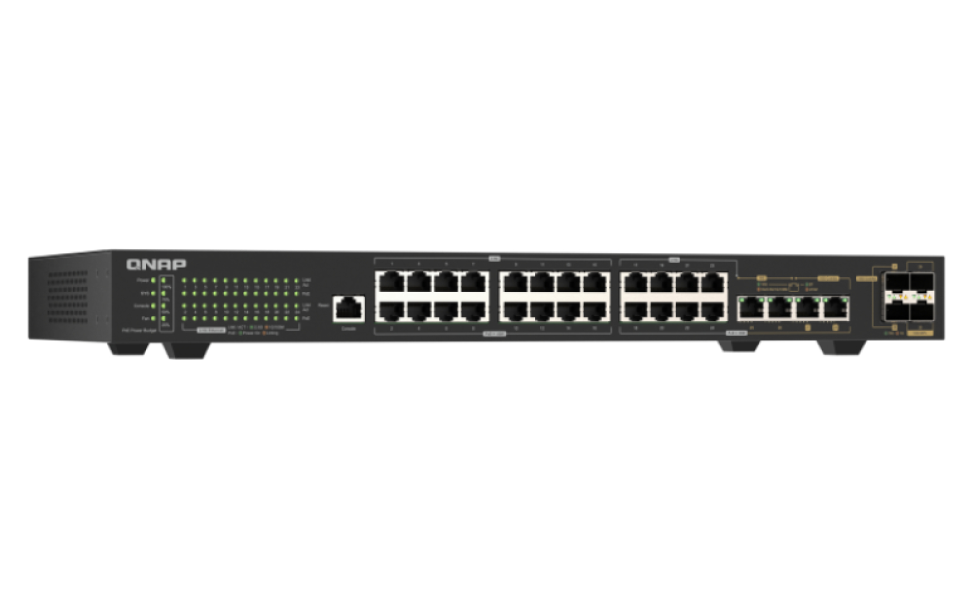 QNAP QSW-M2130P-2C2S26T network switch Managed L2 – image 2