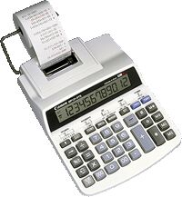 Canon MP121-DTS calculator Display Grey