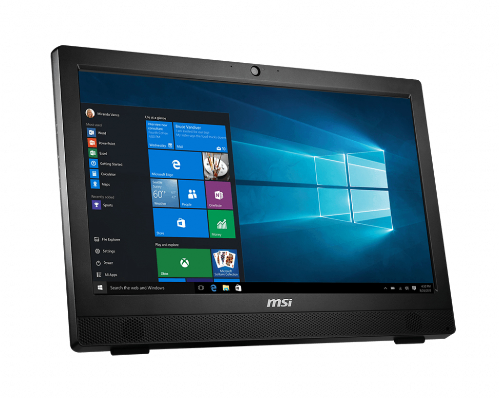 MSI Pro PRO24T4BW-030EU All-in-One PC/workstation Intel® Pentium® N3700 – image 3