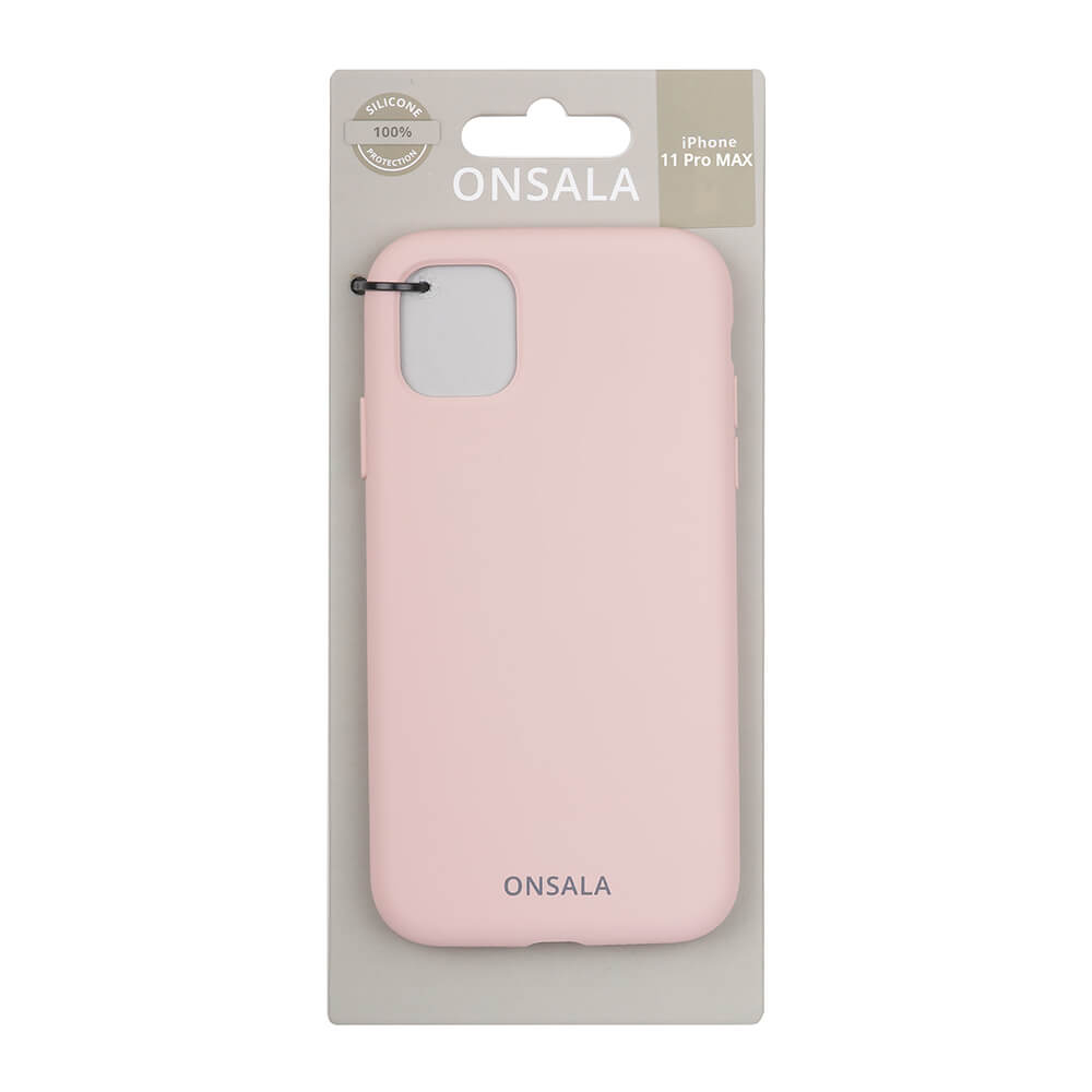 Onsala Phone Case Silicone Sand Pink - iPhone 11 Pro Max – image 2