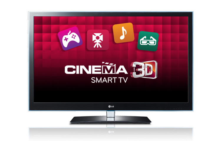 LG 42LW5700 TV 106.7 cm (42") Full HD Smart TV Wi-Fi Black – image 1
