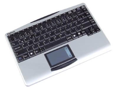 KeySonic ACK-540RF keyboard RF Wireless QWERTZ Silver