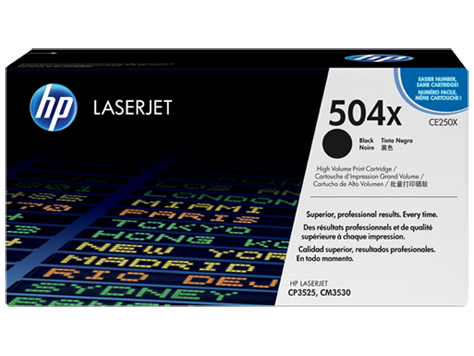 HP 504X toner cartridge 1 pc(s) Original Black