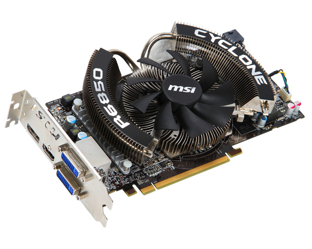 MSI R6850 Cyclone 1GD5 Power Edition – image 3