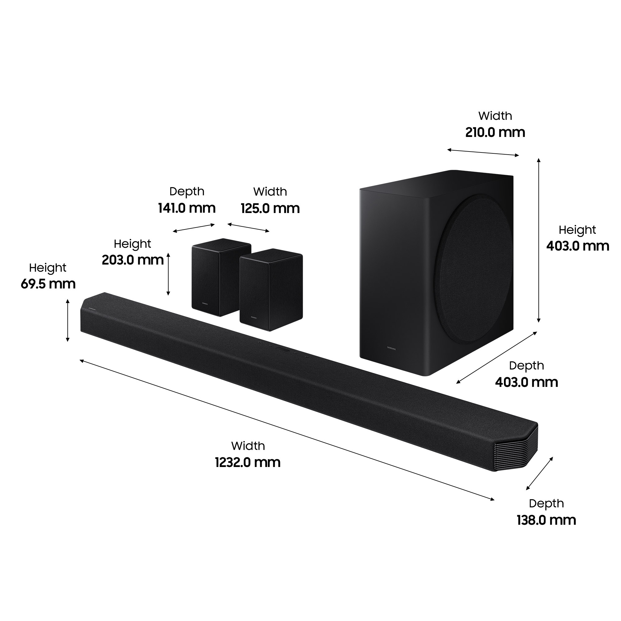 Samsung Q-Symphony Q950A Soundbar – image 2