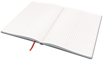Leitz 44820089 Notitieboek Geruit Grijs 80 vellen DIN B5 – Foto 5 van 10