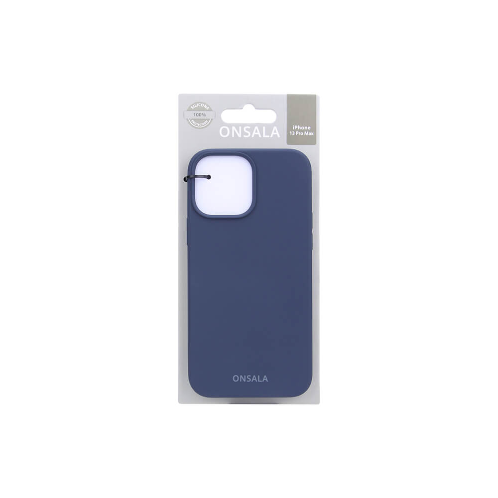 Onsala Phone Case Silicone Cobalt Blue - iPhone 13 Pro Max – image 2