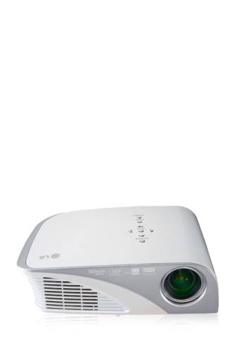 LG HS201G data projector 200 ANSI lumens DLP SVGA (800x600) Silver, White