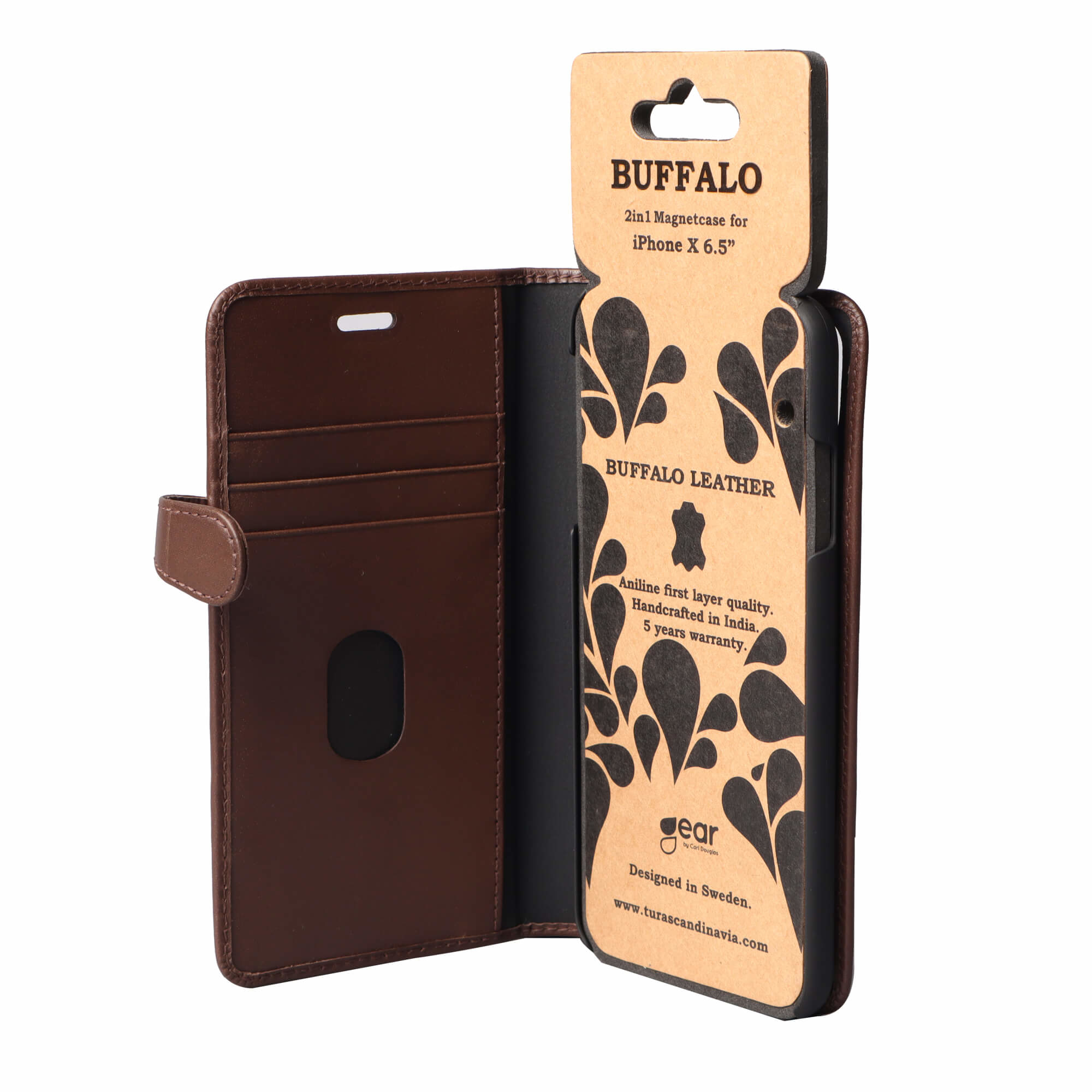 Buffalo 658565 mobile phone case Folio Brown – image 5