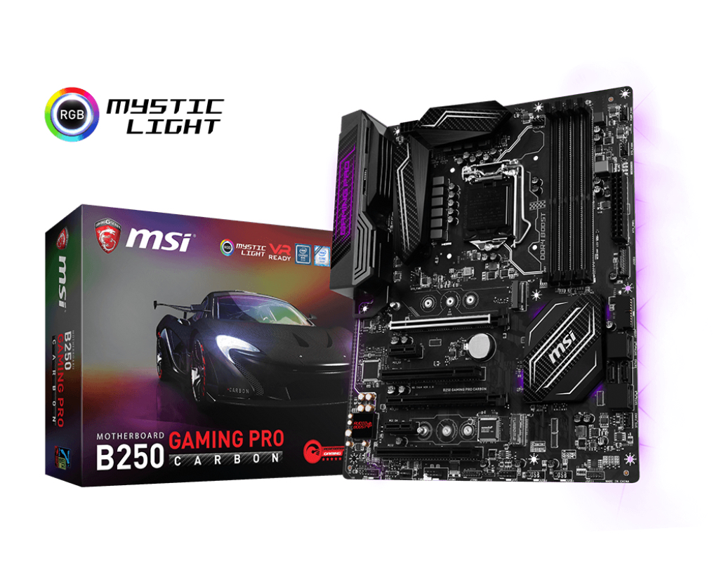 MSI B250 GAMING PRO CARBON – image 1