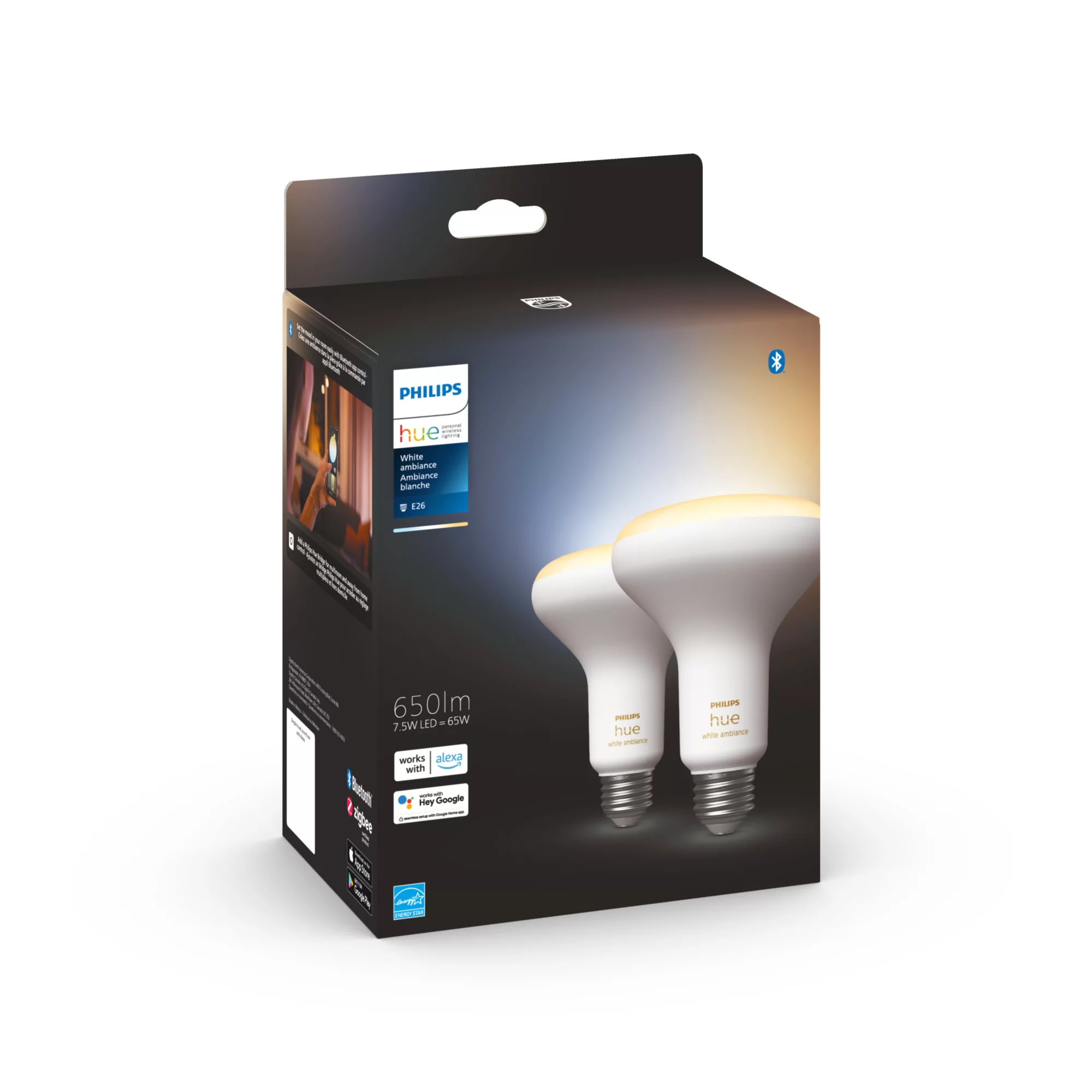 Philips by Signify Philips Hue White ambience 046677548810 smart lighting Smart bulb Bluetooth/Zigbee – image 7
