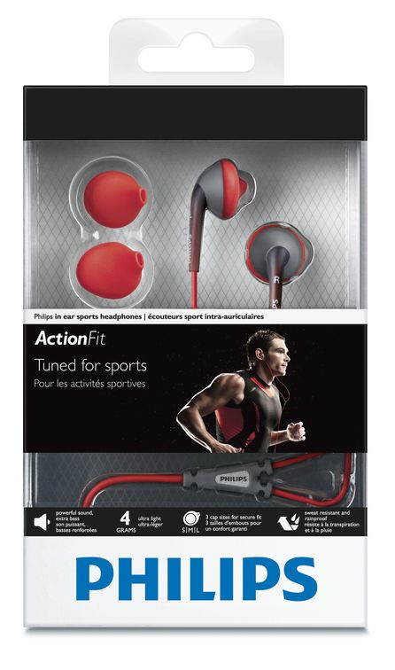 Philips ActionFit Sports in ear headphones SHQ1200/10 – image 2