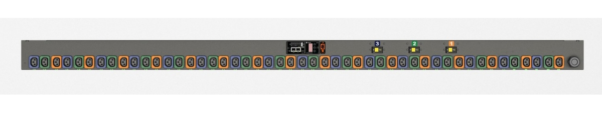 Vertiv Geist MNU3EHW1-48L138-3TL15A0A10-S-A power distribution unit (PDU) 48 AC outlet(s)