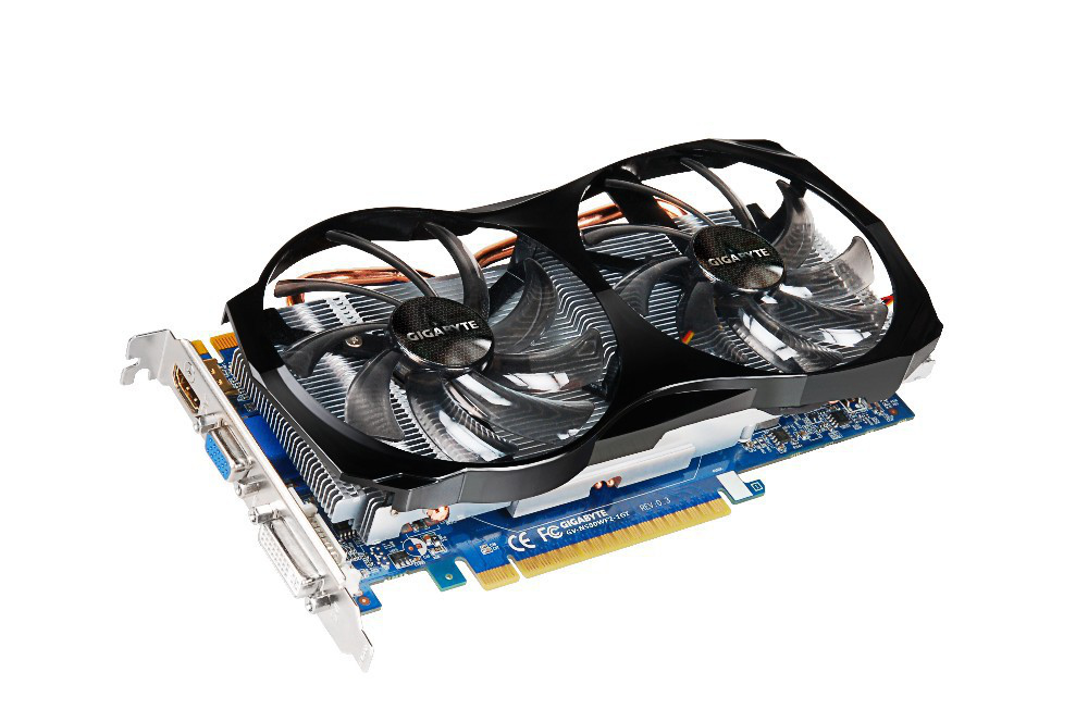 GIGABYTE GV-N550WF2-1GI graphics card NVIDIA GeForce GTX 550 Ti – image 2