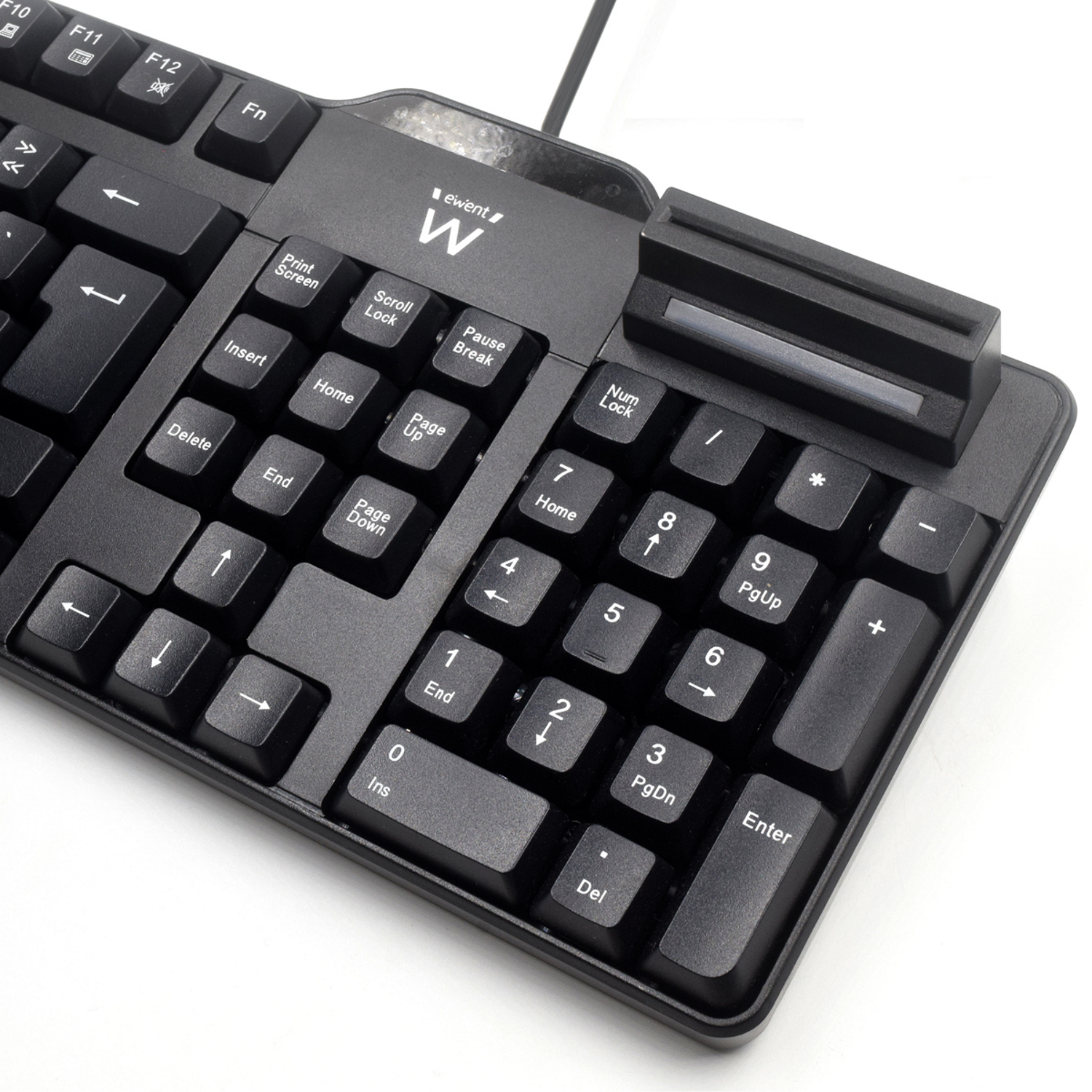 Ewent EW3253 keyboard Office USB QWERTY Portuguese Black – image 3