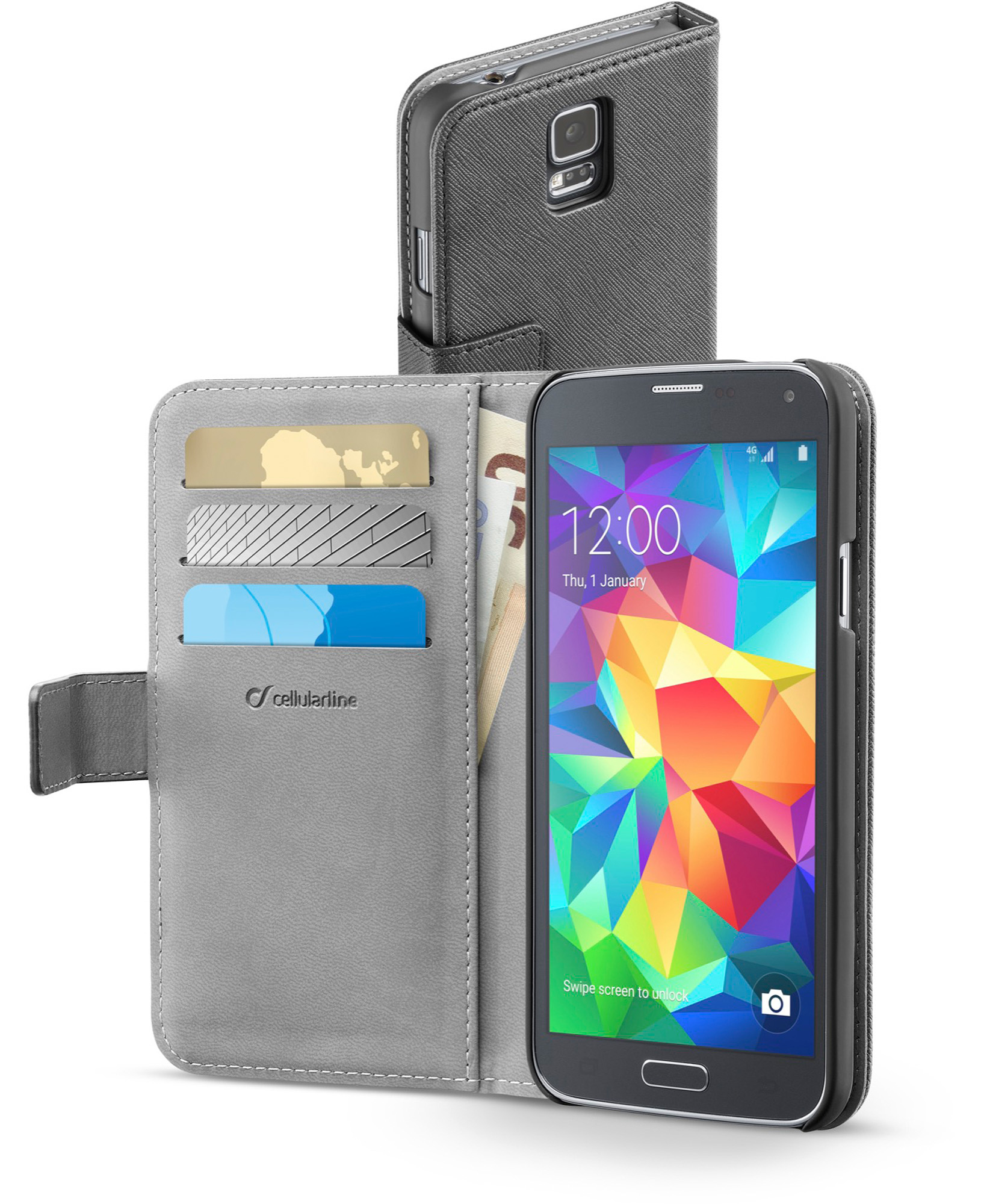 Cellularline Book Agenda - Galaxy S5/S5 Neo