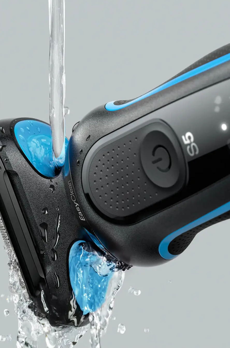 Braun 51-B1000s Foil shaver Black, Blue – image 2