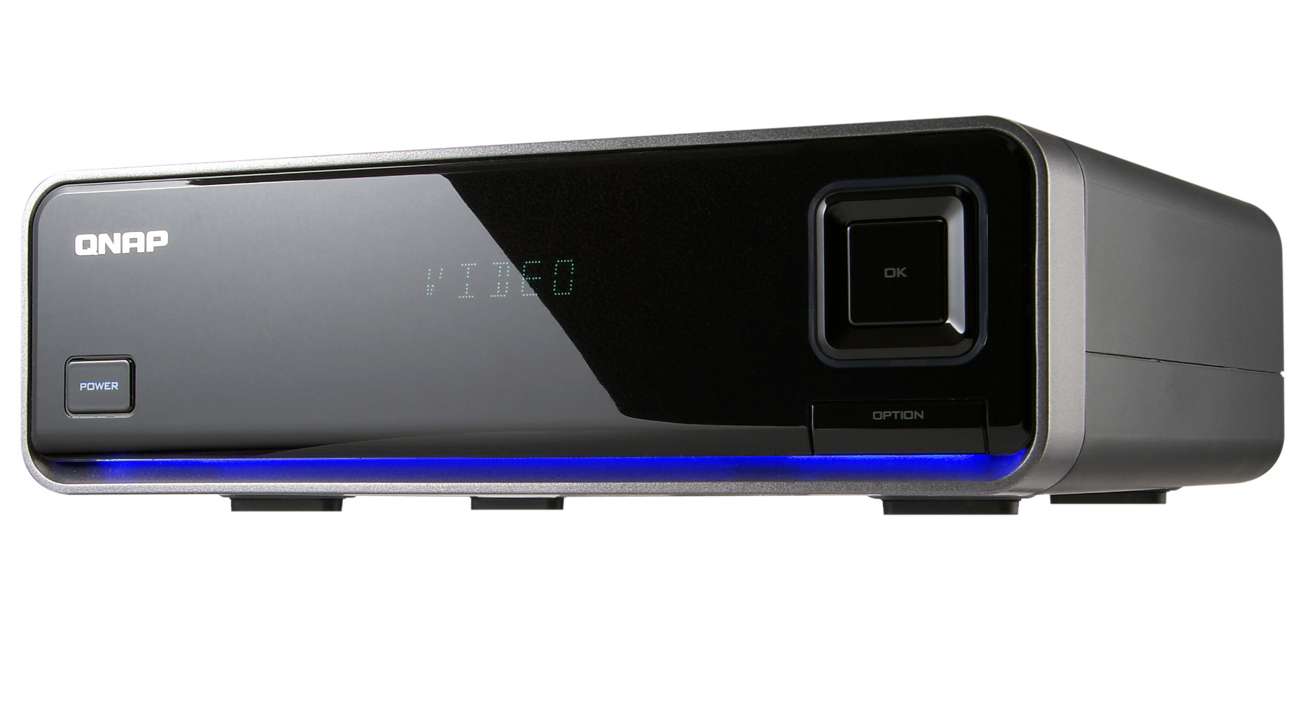 QNAP NMP-1000P digital media player Black Full HD