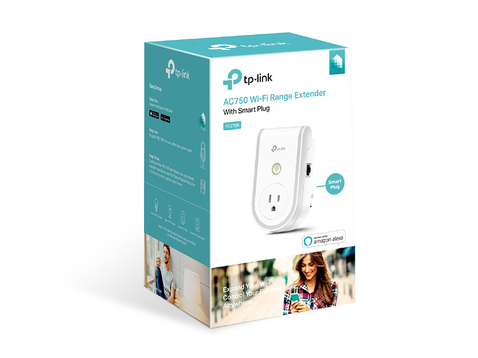TP-Link RE270K network extender Network transmitter White 10, 100, 1000 Mbit/s – image 3