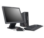 Lenovo ThinkCentre M55 Ultra Small Desktop (8795-B4G) + ThinkVision L171