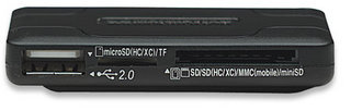 Manhattan 100984 card reader USB 2.0 Black – image 8