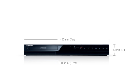 Samsung DVD-SH893A DVD/Blu-Ray player DVD recorder Black – image 2