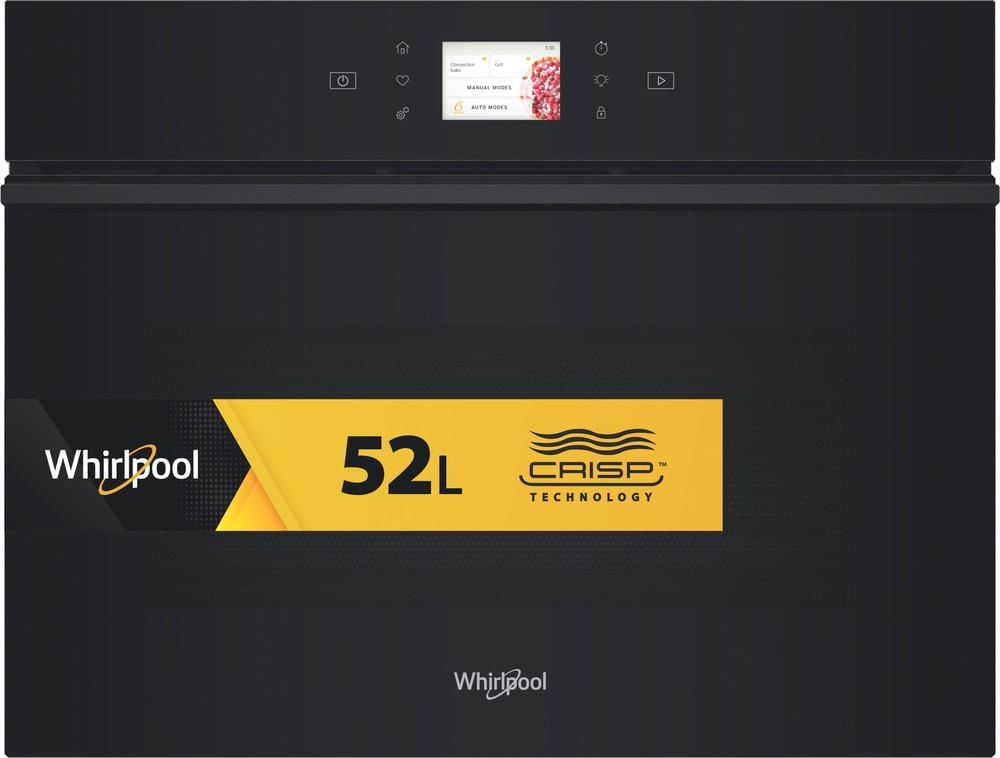 Whirlpool WCW9O7PHTSBF Black Combination microwave Built-in