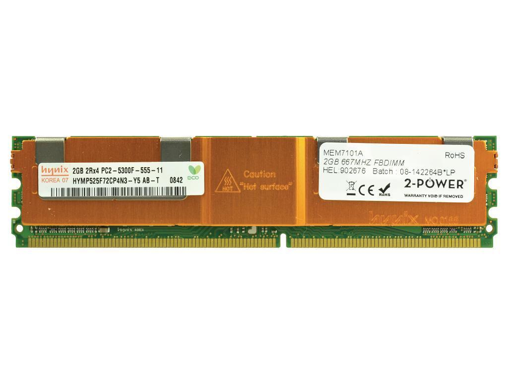 2-Power 2GB DDR2 667MHz FBDIMM Memory - replaces 43C1709