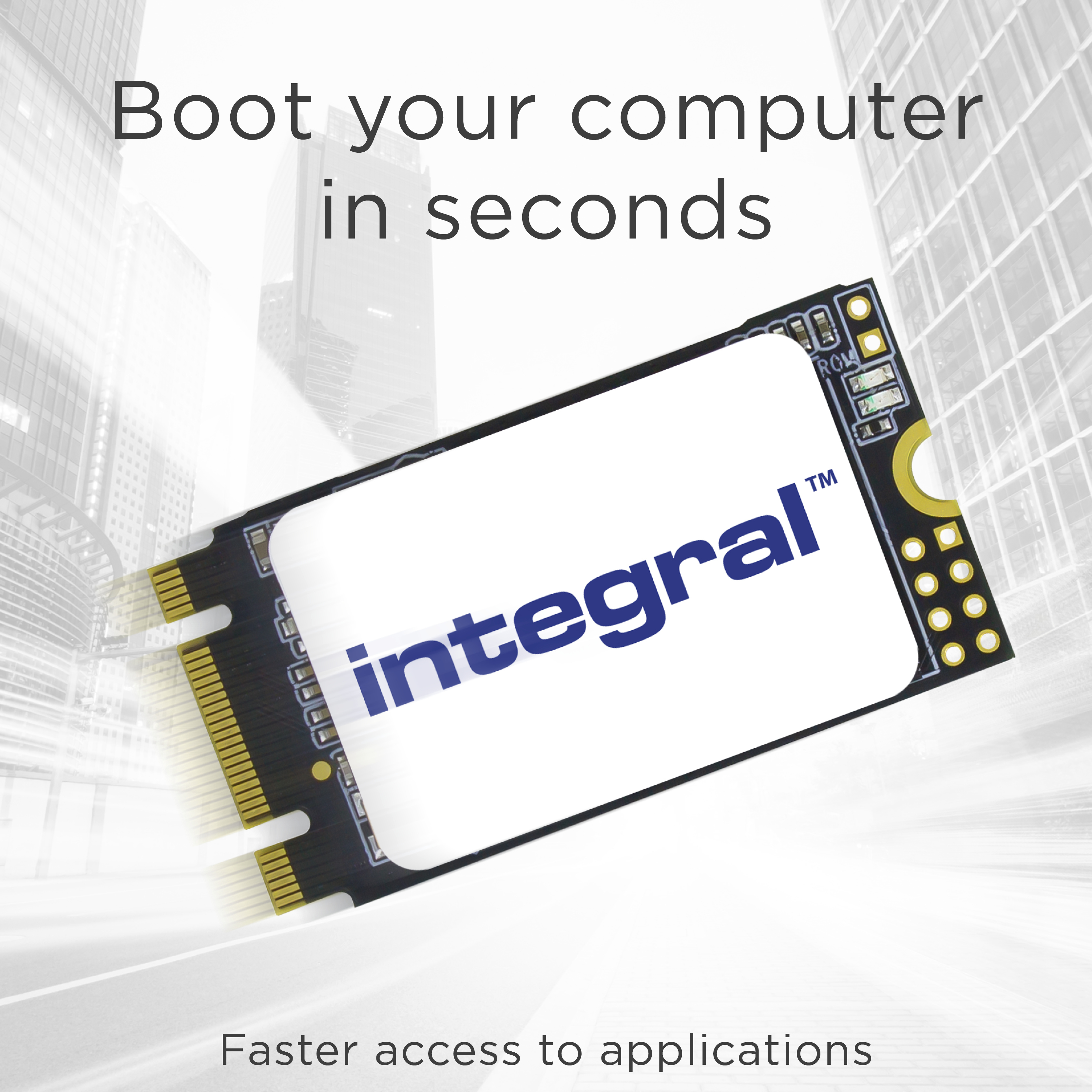 Integral 512GB SSD M.2 2242 SATA 3 R-520MB/s W-450MB/s TBW 150 image 2