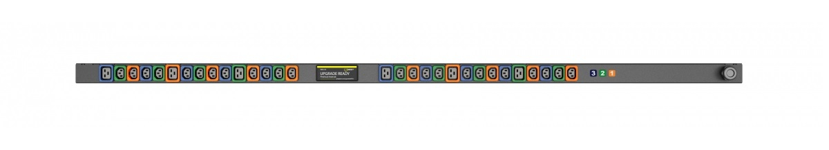 Vertiv MG01X4B0-30PN63-2PS56B2A10-S-A power distribution unit (PDU) 30 AC outlet(s) 0U Black
