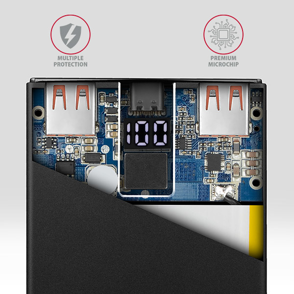 Axagon PWB-L10QC power bank Lithium Polymer (LiPo) – image 5