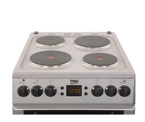 Beko BDV555AS cooker Freestanding cooker Electric Sealed plate Silver – image 3