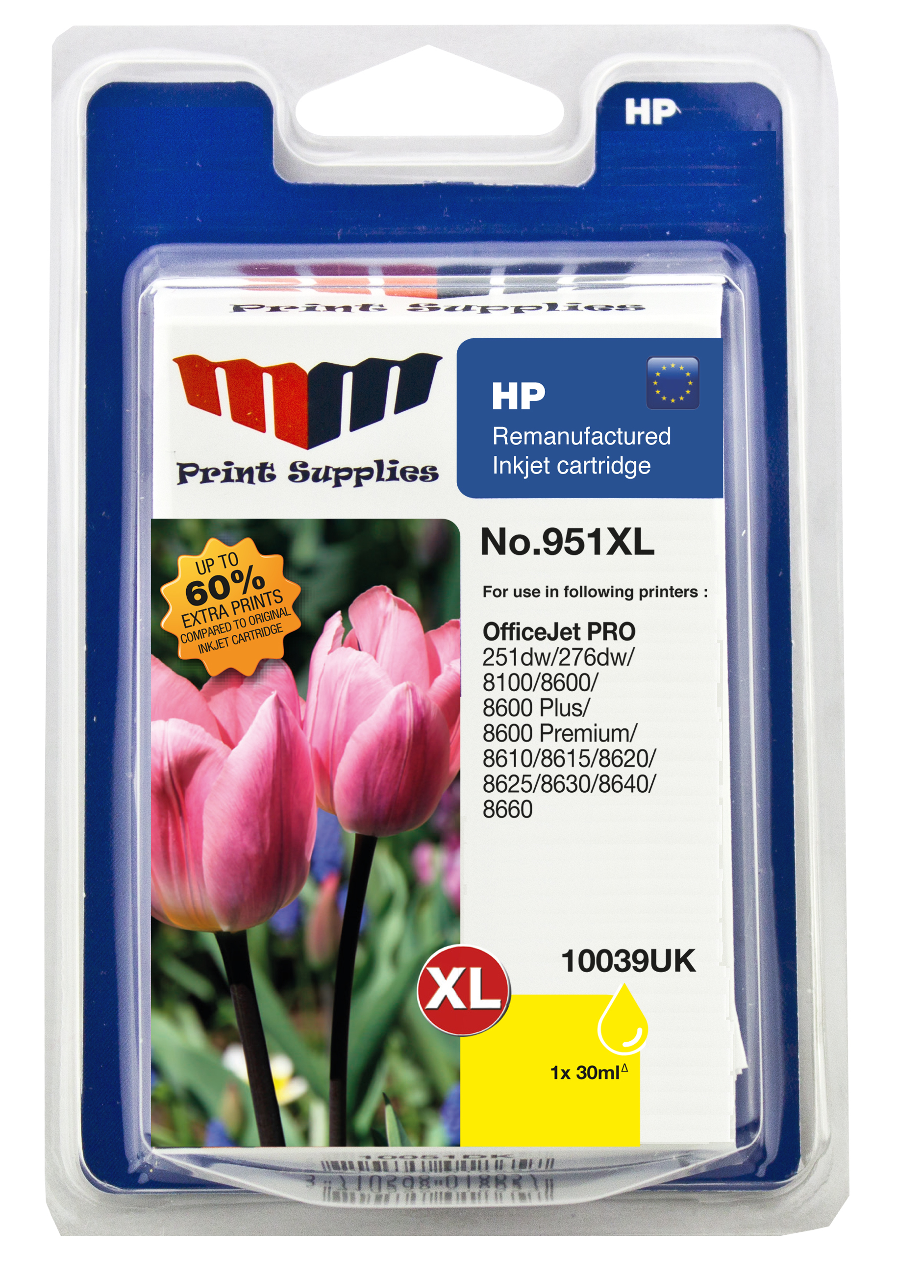 MM 10039UK ink cartridge 1 pc(s) High (XL) Yield Yellow