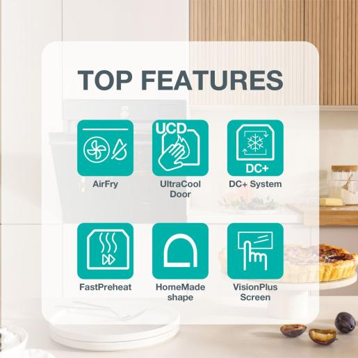 Gorenje Kombinerad kompakt mikrovågsugn (50 L) med varmluft och – image 3