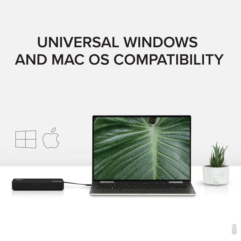 Plugable Technologies 4K DisplayPort and HDMI Dual Monitor Adapter for USB 3.0 and USB-C, Compatible with Windows – image 6