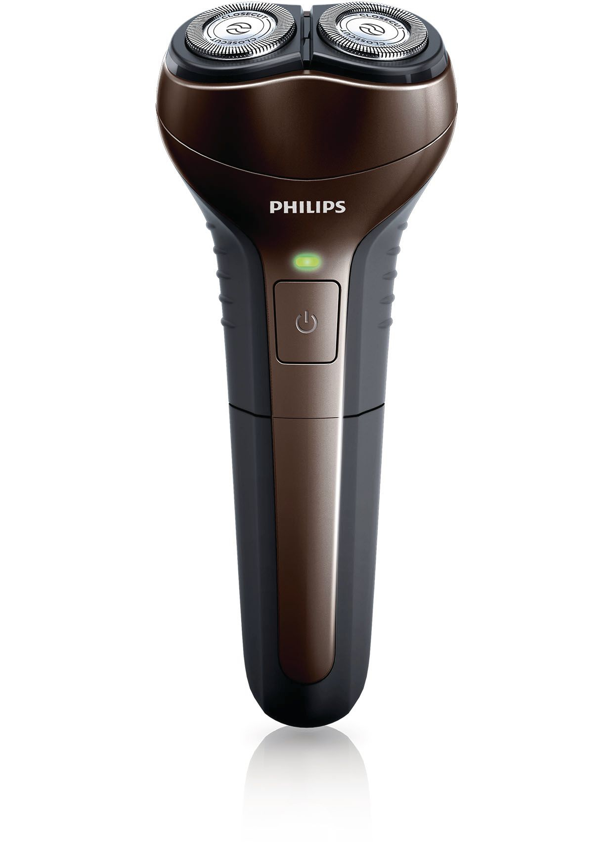 Philips HQ917/15 men's shaver Rotation shaver Black, Brown – image 1