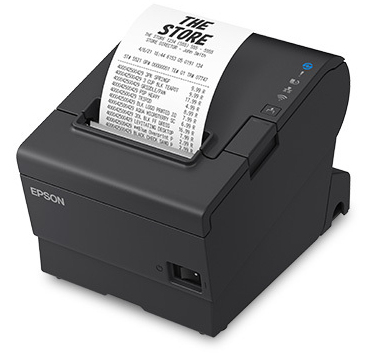 Epson TM-T88VII (152): USB, Ethernet, Fixed Interface, PS, Black – image 3