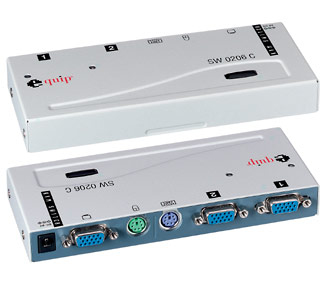 Equip Pocket KVM Switches PS/2
