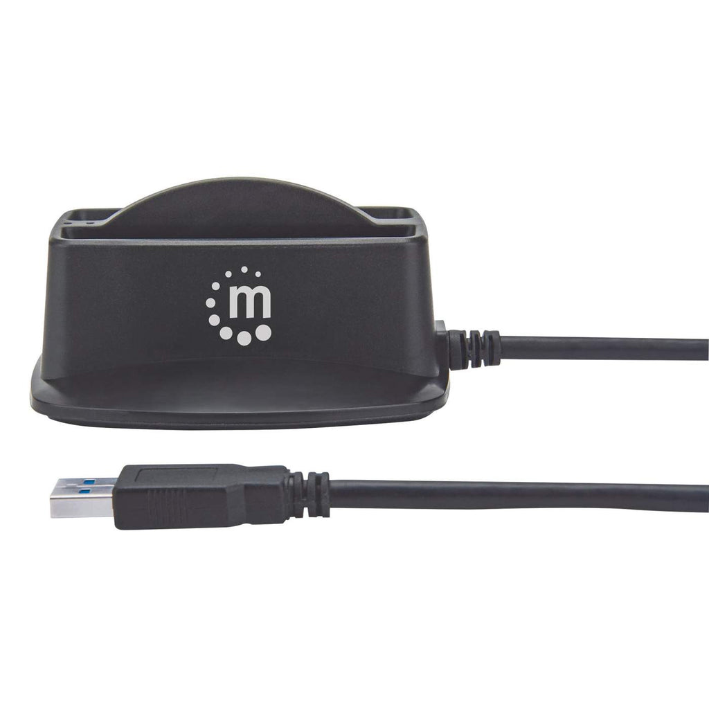 Manhattan 151955 storage drive docking station USB 3.2 Gen 1 (3.1 Gen 1) Type-A Black – image 3