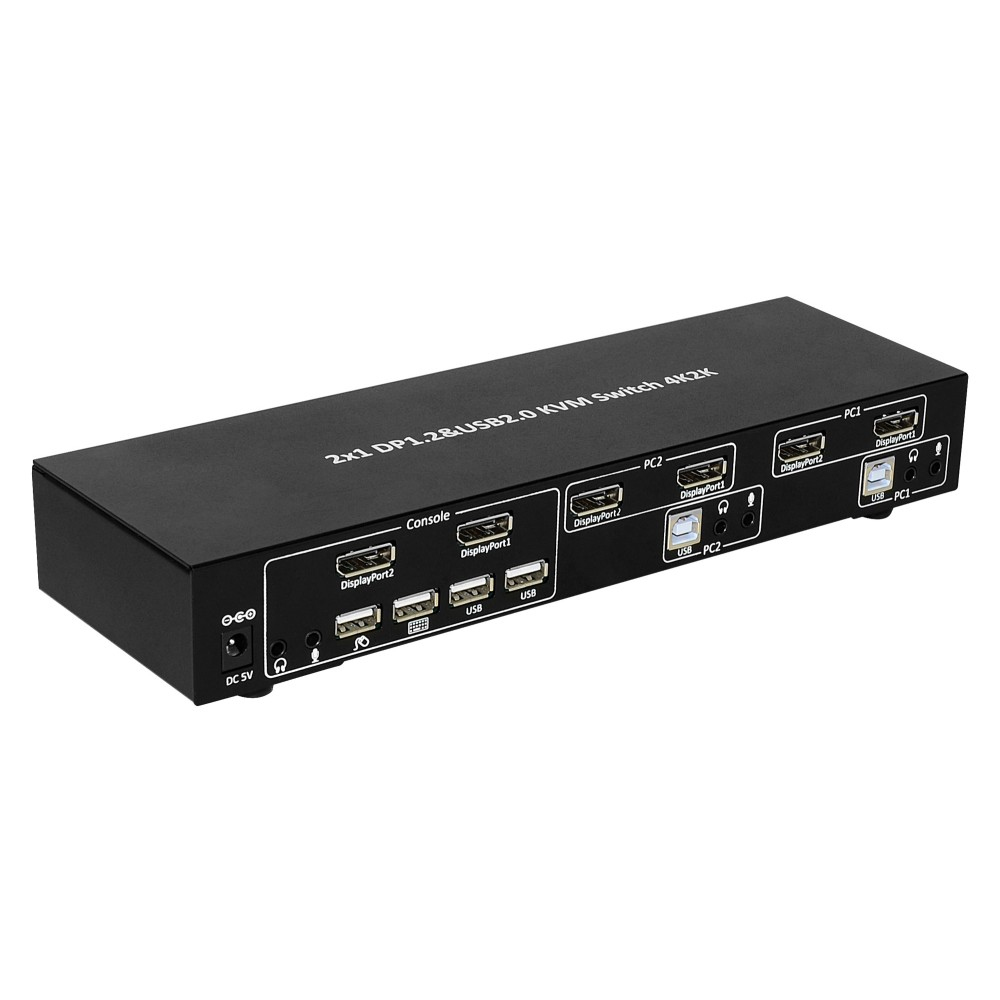 Techly IDATA DP-KVM4 – image 3