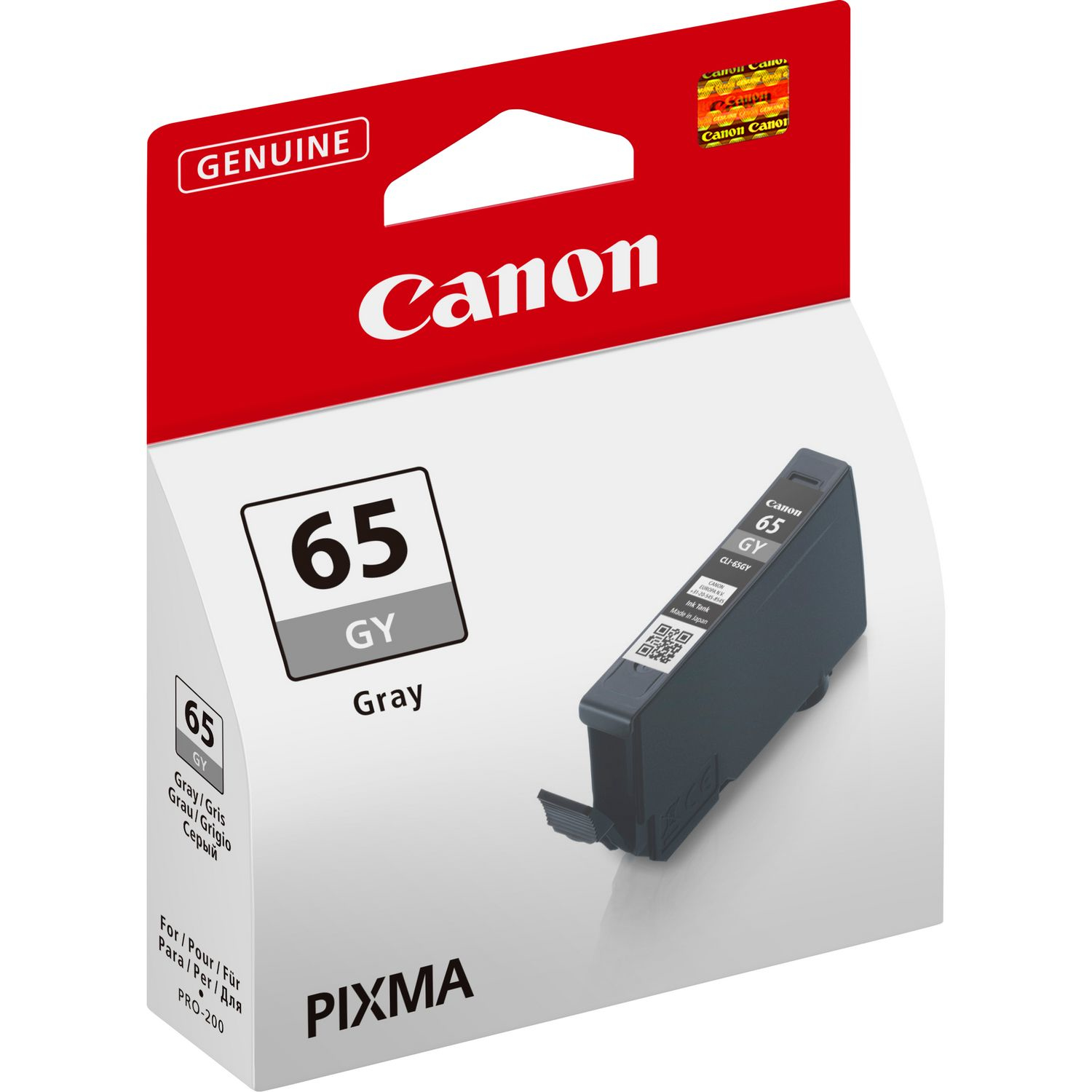 Canon CLI-65GY ink cartridge 1 pc(s) Original Grey – image 2
