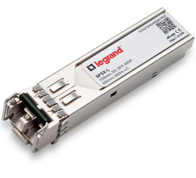 Legrand SPSX-L network transceiver module Fiber optic 1000 Mbit/s SFP 850 nm