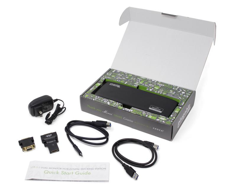 Plugable Technologies UD-3900H laptop dock/port replicator Docking USB 3.2 Gen 1 (3.1 Gen 1) Type-A Black – image 6