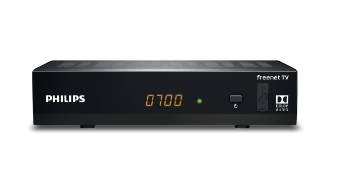 DTR3502B TV set-top box Ethernet (RJ-45), Terrestrial Full HD Black