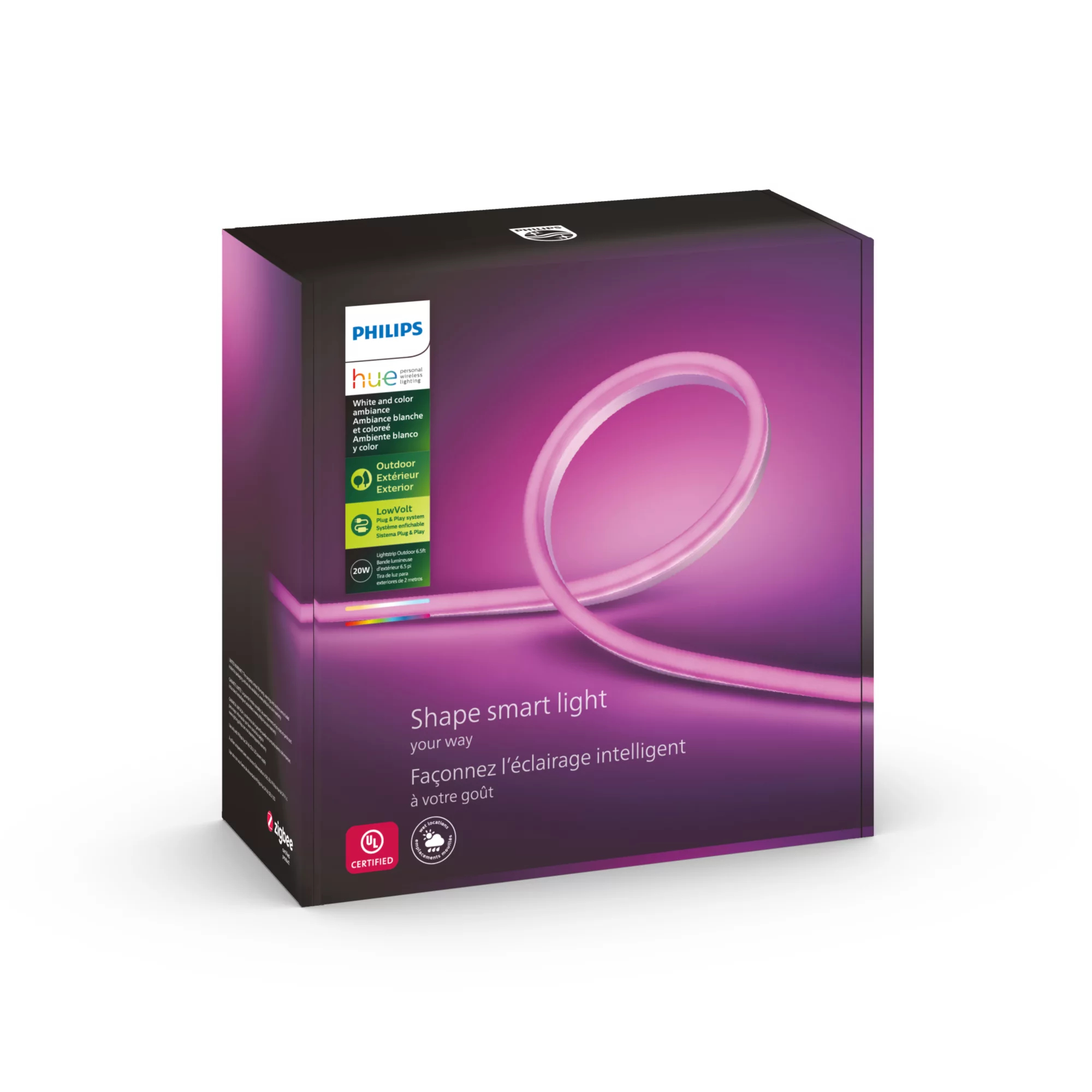 Philips by Signify Philips Hue White and colour ambience 046677555900 smart lighting Bluetooth/Zigbee – image 3