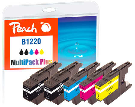 Peach 320220 ink cartridge 5 pc(s) Compatible Standard Yield Black, Cyan, Magenta, Yellow