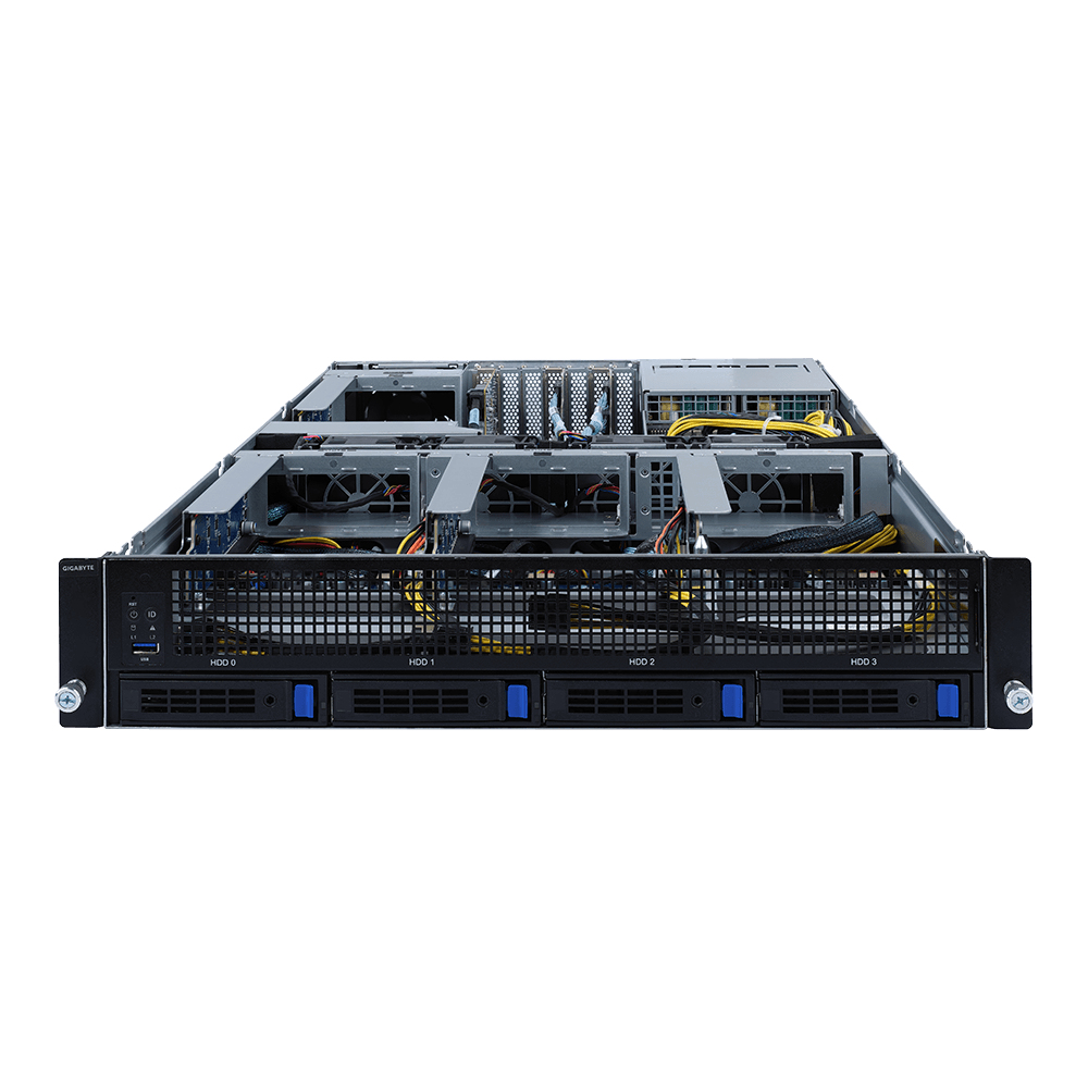 GIGABYTE G242-P31 LGA 4926 Rack (2U) Black, Grey – image 2
